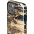 Blue Resin Wood iPhone 14 Impact Case