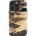 Blue Resin Wood iPhone 14 Pro Impact Case