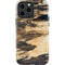 Blue Resin Wood iPhone 14 Pro Max Impact Case