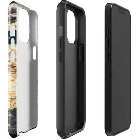 Blue Resin Wood iPhone 15 Pro Max Impact Case