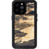 Blue Resin Wood iPhone 14 Pro Max Waterproof Case