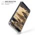 Blue Resin Wood iPhone 7/8 Plus Clear Case