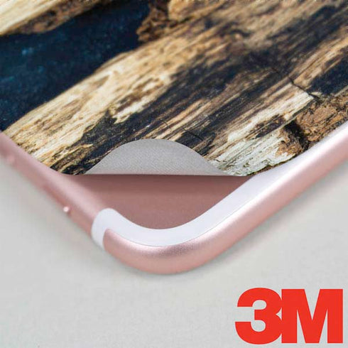 Blue Resin Wood iPhone 7 Plus Skin