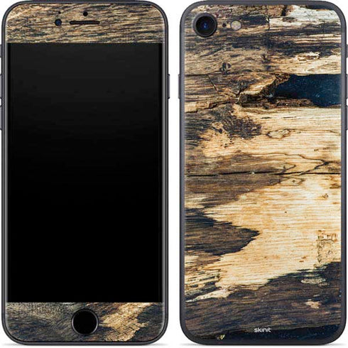 Blue Resin Wood iPhone 7 Skin