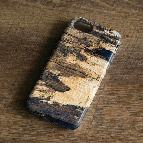 Blue Resin Wood iPhone 8 Pro Case