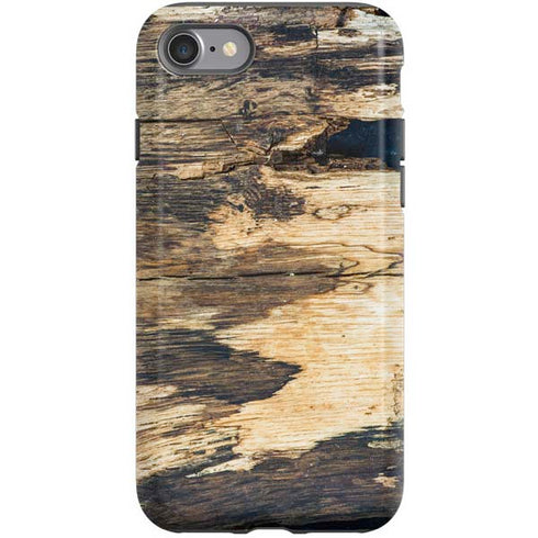 Blue Resin Wood iPhone SE (2nd & 3rd Gen) Pro Case