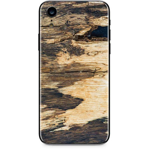 Blue Resin Wood iPhone XR Skin