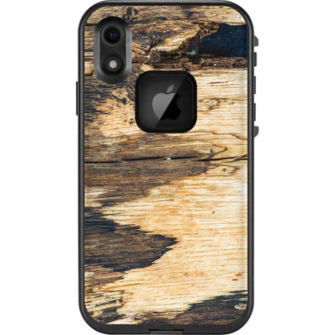 Blue Resin Wood LifeProof Fre iPhone Skin