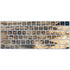 Blue Resin Wood Magic Keyboard Skin