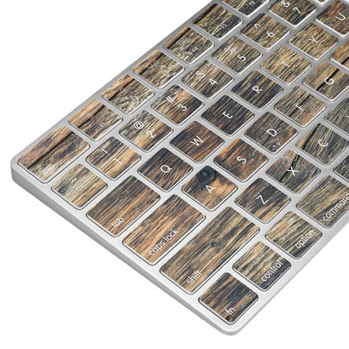 Blue Resin Wood Magic Keyboard Skin