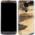 Blue Resin Wood Moto E5 Plus Skin