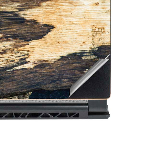 Blue Resin Wood MSI GS65 Stealth Laptop Skin