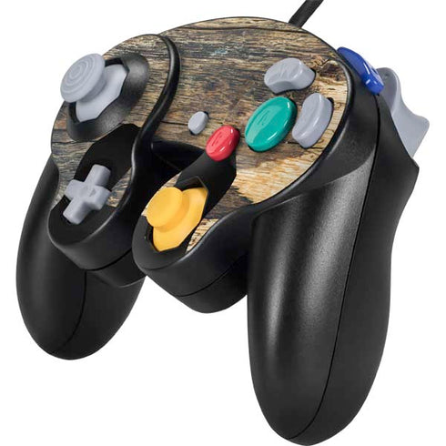 Blue Resin Wood Nintendo GameCube Controller Skin