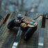 Blue Resin Wood Nintendo GameCube Controller Skin