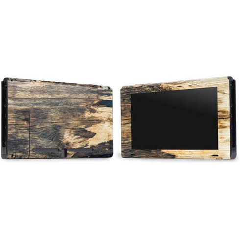 Blue Resin Wood Nintendo Switch Bundle Skin