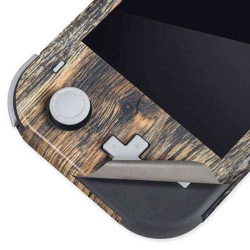 Blue Resin Wood Nintendo Switch Lite Skin