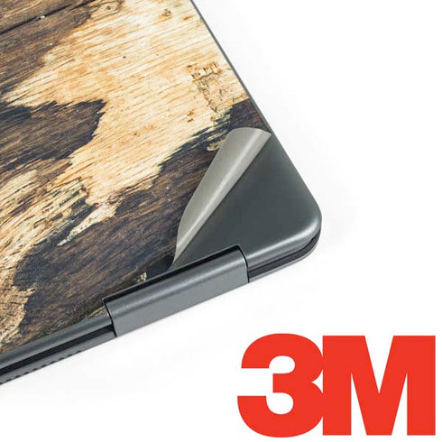 Blue Resin Wood Notebook 9 Pro 13in (2017) Skin