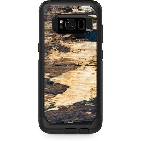 Blue Resin Wood Otterbox Commuter Galaxy Skin