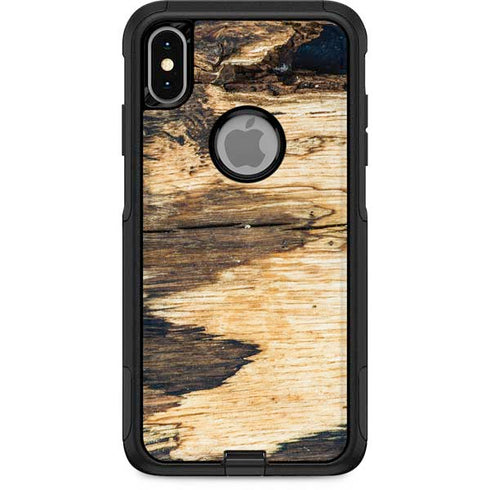 Blue Resin Wood Otterbox Commuter iPhone Skin