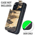 Blue Resin Wood Otterbox Defender iPhone Skin