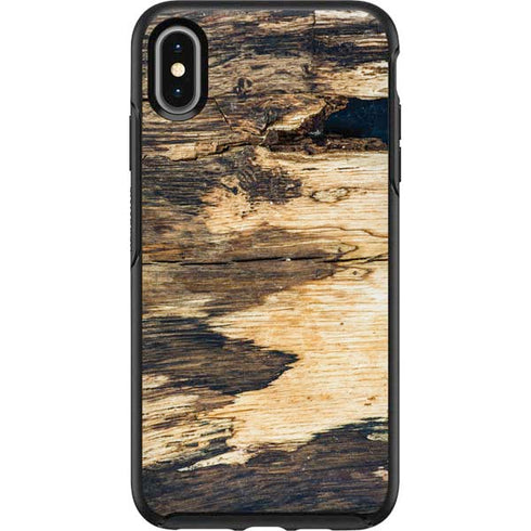 Blue Resin Wood Otterbox Symmetry iPhone Skin