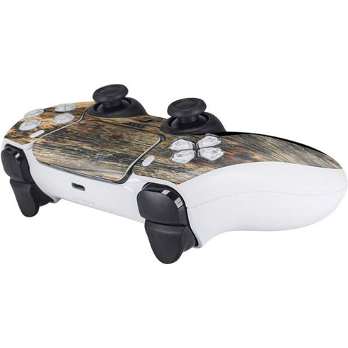 Blue Resin Wood PS5 Controller Skin