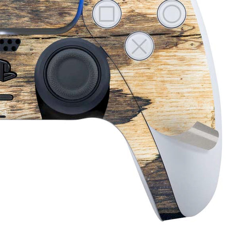 Blue Resin Wood PS5 Slim Digital Edition Bundle Skin
