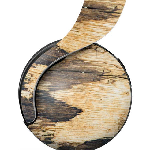 Blue Resin Wood PULSE 3D Wireless Headset for PS5 Skin