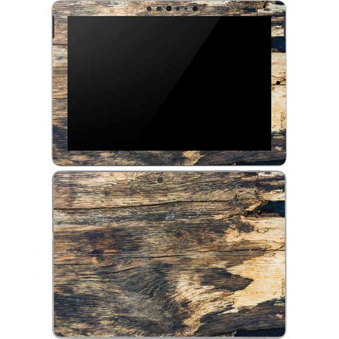 Blue Resin Wood Surface Go Skin