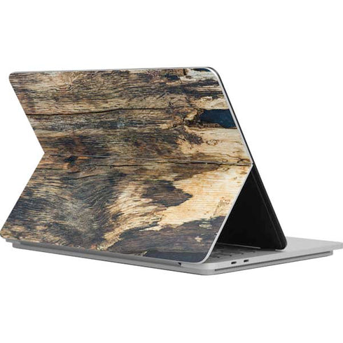 Blue Resin Wood Surface Laptop Studio Skin