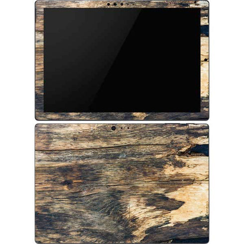 Blue Resin Wood Surface Pro 6 Skin