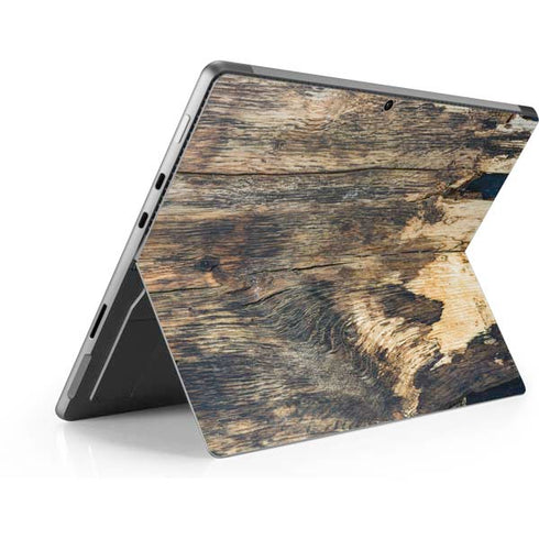 Blue Resin Wood Surface Pro 9 Skin