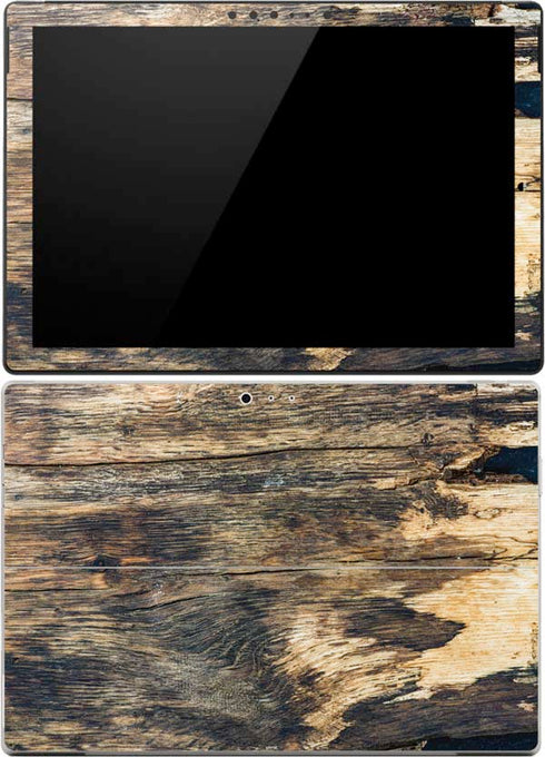 Blue Resin Wood Surface Pro (2017) Skin