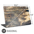 Blue Resin Wood Universal Laptop 13in (10.6 x 7.6in) Skin