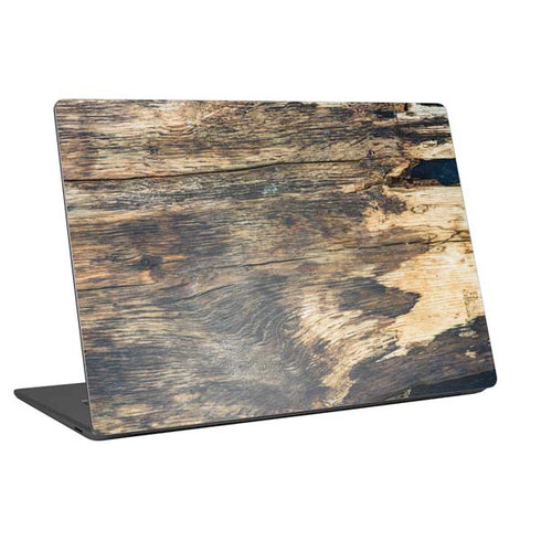 Blue Resin Wood Universal Laptop 13in (10.6 x 7.6in) Skin