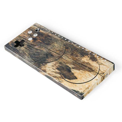 Blue Resin Wood Xbox Adaptive Controller Skin