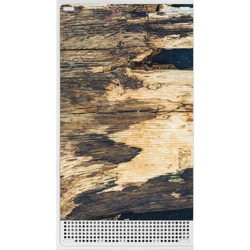 Blue Resin Wood Xbox Series S Console Skin