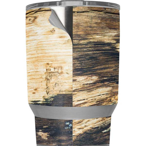 Blue Resin Wood Yeti 20oz Tumbler Skin