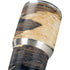 Blue Resin Wood Yeti 30oz Rambler Tumbler Skin