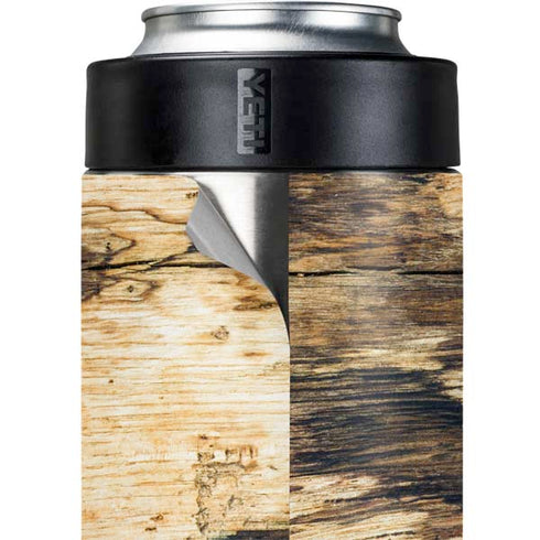 Blue Resin Wood Yeti Colster Can Insulator Skin