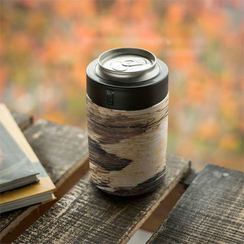 Blue Resin Wood Yeti Colster Can Insulator Skin