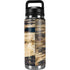 Blue Resin Wood YETI Rambler 26oz Bottle Skin