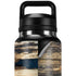 Blue Resin Wood YETI Rambler 36oz Bottle Skin