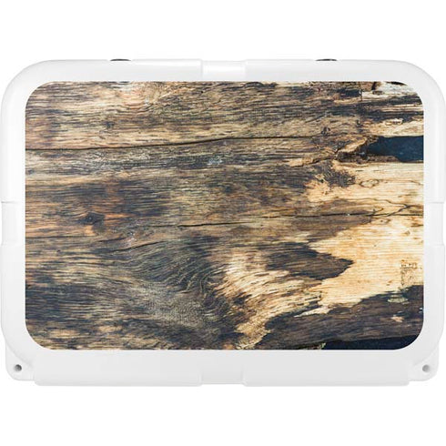 Blue Resin Wood YETI Tundra 35 Hard Cooler Skin