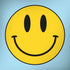 Blue Happy Face Dell Alienware Skin