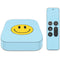 Blue Happy Face Apple TV Skin