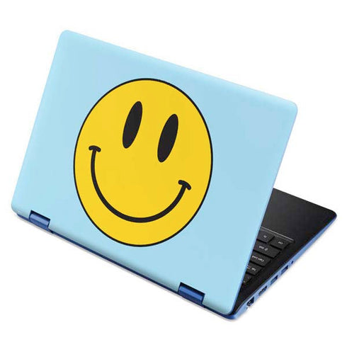 Blue Happy Face Aspire R11 11.6in Skin