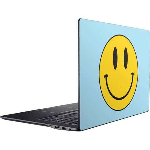 Blue Happy Face Ativ Book 9 (15.6in 2014) Skin