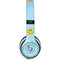 Blue Happy Face Beats Solo 2 Wired Skin