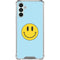 Blue Happy Face Galaxy A13 5G Clear Case